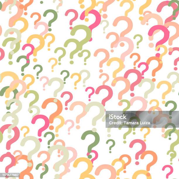 Question Start Pattern Image Seamless Pattern Of Question Marks Stock Illustration - Download Image ...