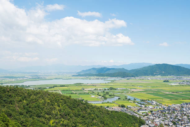 istock Scenery from mountain in Omihachiman 1171678149