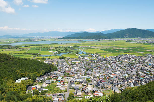 istock Scenery from mountain in Omihachiman 1171678263