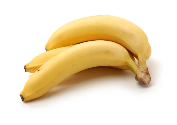 istock Bunch of bananas isolated on white background 1171678347