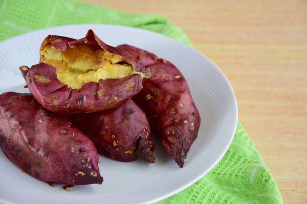 istock Baked sweet potatoes 1171691913