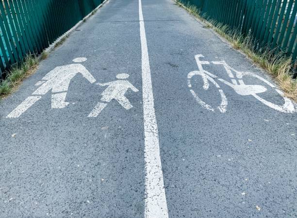 istock asphalt path for pedestrians and cyclists 1171692469