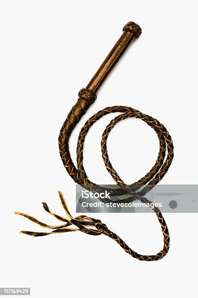 Leather Whip Stock Photo - Download Image Now - Whip - Equipment, Bullwhip, Cut Out