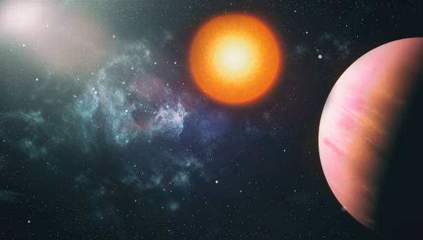 istock Futuristic abstract space background. Night sky with stars and nebula. Elements of this image furnished by NASA 1171695493