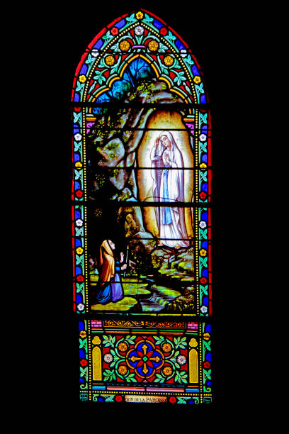 istock Cochrane. St. Trinity Church window. Two-Sevres. Poitou Charente 1171696123