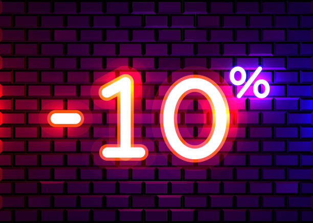 istock Sale glowing neon sign. Light vector background for your advertise, discounts and business. 1171697071