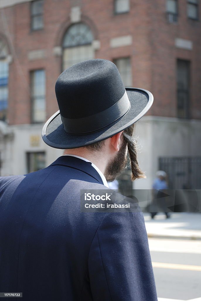 Hasidic Jew Hasidic Jew in New York City Orthodox Judaism Stock Photo
