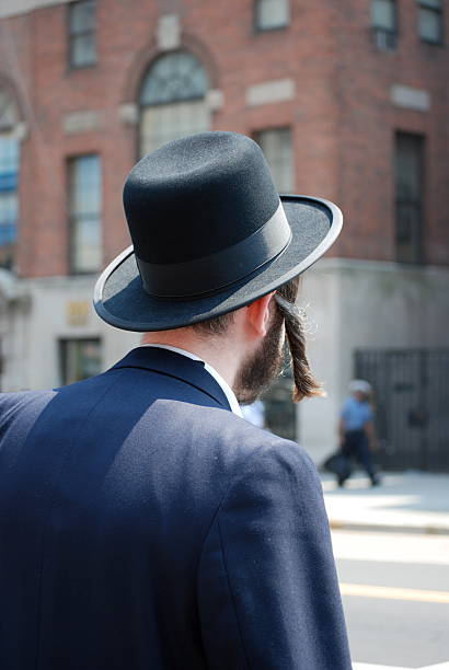 Hasidic Jew stock photo