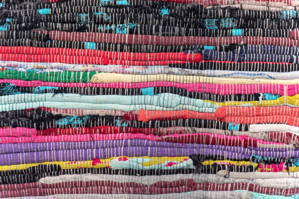istock Colorful carpet texture, Rug, Handmade Carpet, Mat. Patchwork rug as Background 1171709171