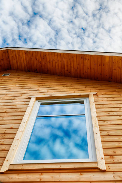 istock Window is in a wooden house 1171709773