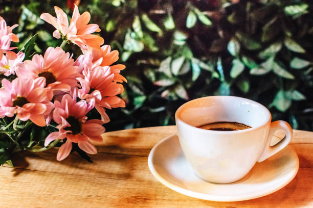 istock Coffee and flowers stock photo 1171712729