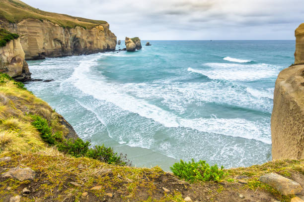 istock Tunnel Beach New Zealand 1171712857