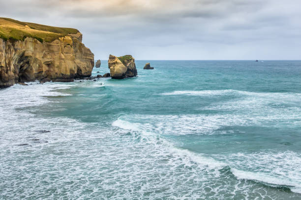 istock Tunnel Beach New Zealand 1171712868