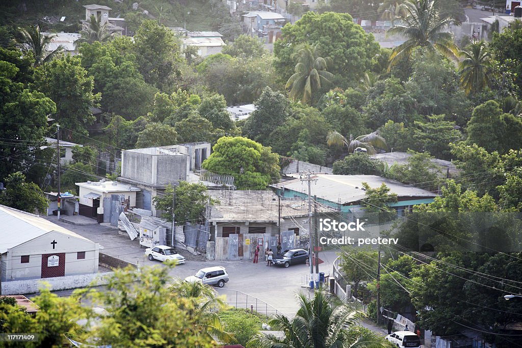Ямайский village - Стоковые фото Ямайка роялти-фри