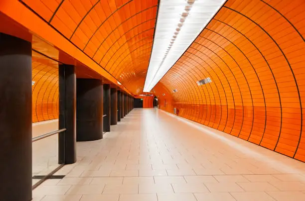 Marienplatz subway station, Munich, Germany
