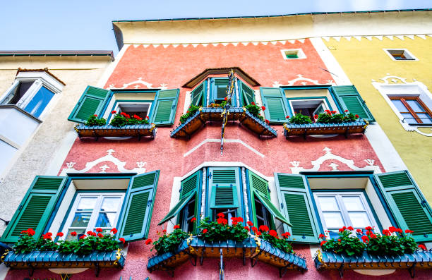 famous old town of sterzing in italy