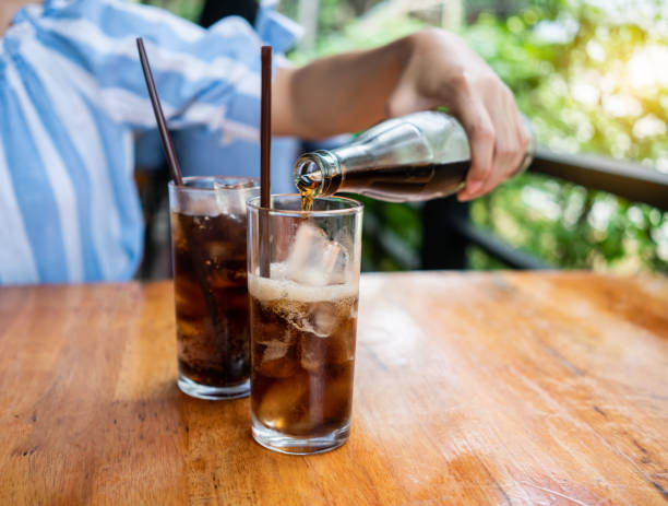 istock Pouring sparkling water on glass 1171722535