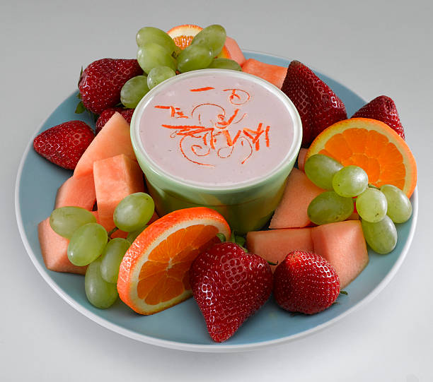Fruit and yogurt