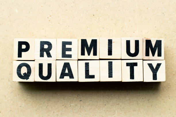 istock Letter block in word premium quality on wood background 1171729983