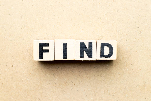 istock Letter block in word find on wood background 1171732082