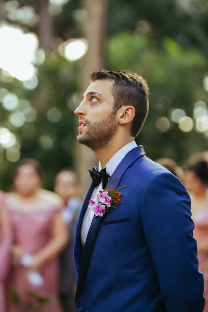 istock Groom waiting the bride in the altar 1171733575
