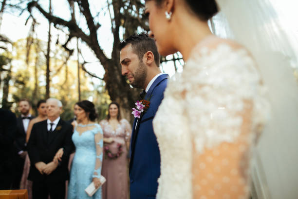 istock Bride and crying groom in the altar 1171734976