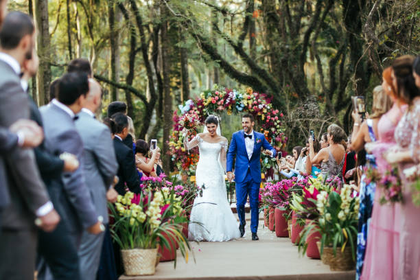 istock Happy newlywed couple 1171736068