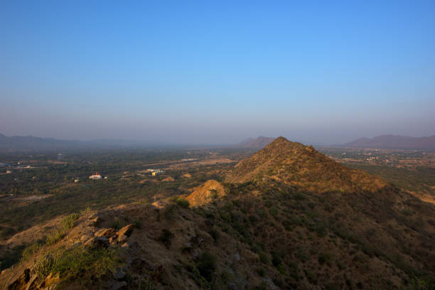 istock Landscape of mountains in Pushkar, India. 1171736204