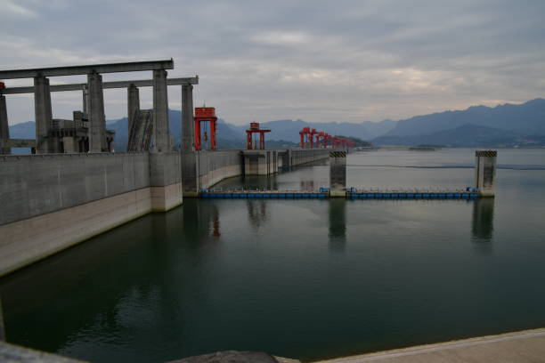 istock 3 Gorges Dam showing the width of the dam 1171737586