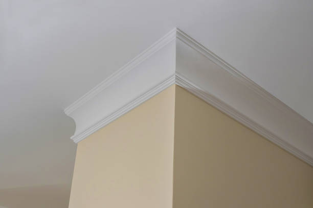 istock Ceiling moldings in the interior intricate corner 1171742589