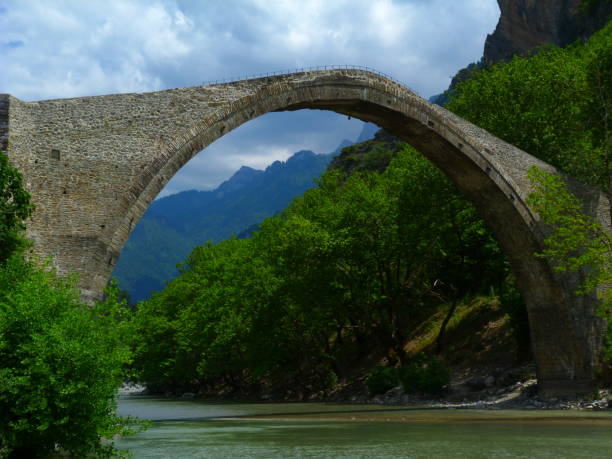 istock Konitsa Bridge, Aoos River, Epirus, Greece 1171743023