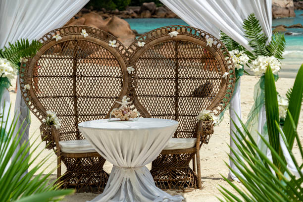 istock wedding on tropical paradise beach 1171743590