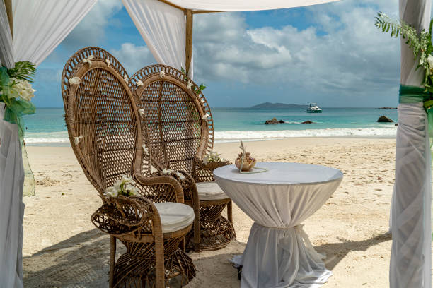 istock wedding on tropical paradise beach 1171743602