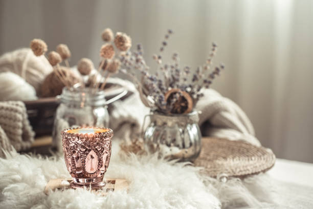 istock Autumn still Life home decor in a cozy house. 1171746228