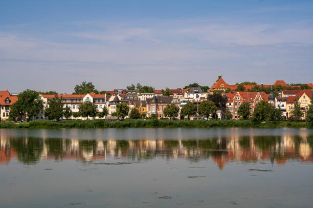 istock Lakefront Houses in Schwerin 1171747753