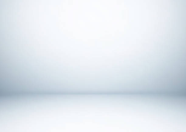 Empty gray studio room, used as background for display your products Empty gray studio room, used as background for display your products studio shot stock illustrations