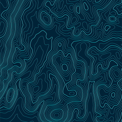 Topographic map background concept with space for your copy. Topography lines art contour , mountain hiking trail , Shape vector design. Computer generated stock illustration