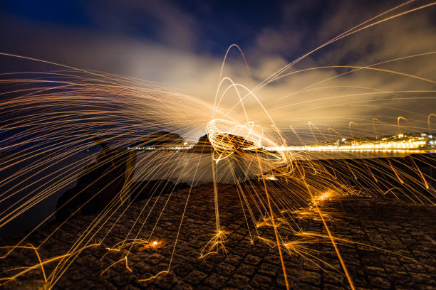 istock Donostia San Sebastian sparks spinning Basque Country 1171757218