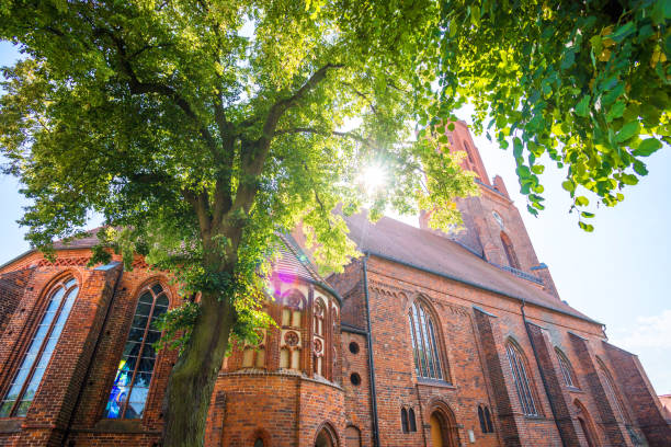 rathenow cityscape brandenburg germany