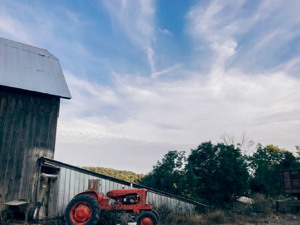istock Barns and Blue Skies 1171763854
