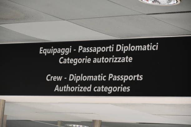 istock Checking passports at an airport 1171764051