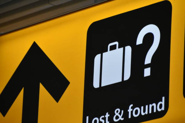 Signs at an airport