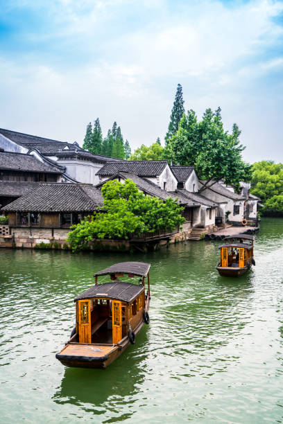 istock Beautiful Chinese water town 1171767824