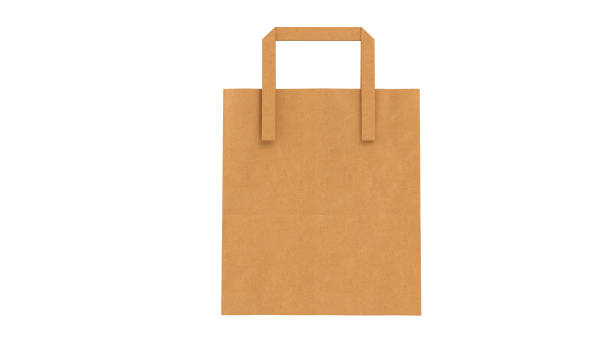 istock Packaging food box cardboard brown, side view 1171773093
