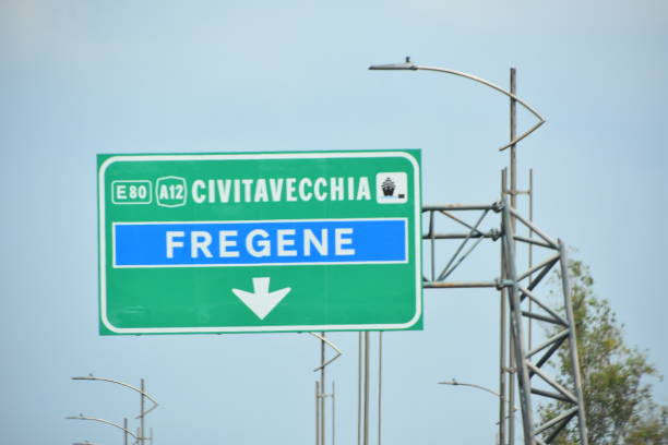 istock Road sign, ITALY 1171773573