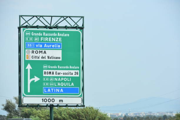istock Road sign, ITALY 1171774853
