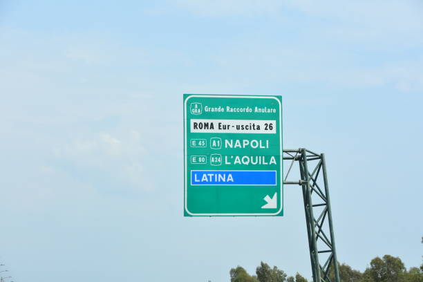 istock Road sign, ITALY 1171774885