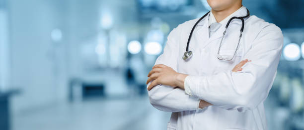 istock Medicine doctor on a blurred background. 1171778565