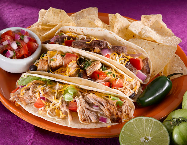 Tacos (soft) stock photo