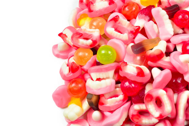 istock Assorted gummy candies. Top view. Jelly  sweets. 1171786400
